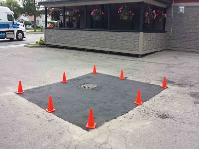 Picture of patch job